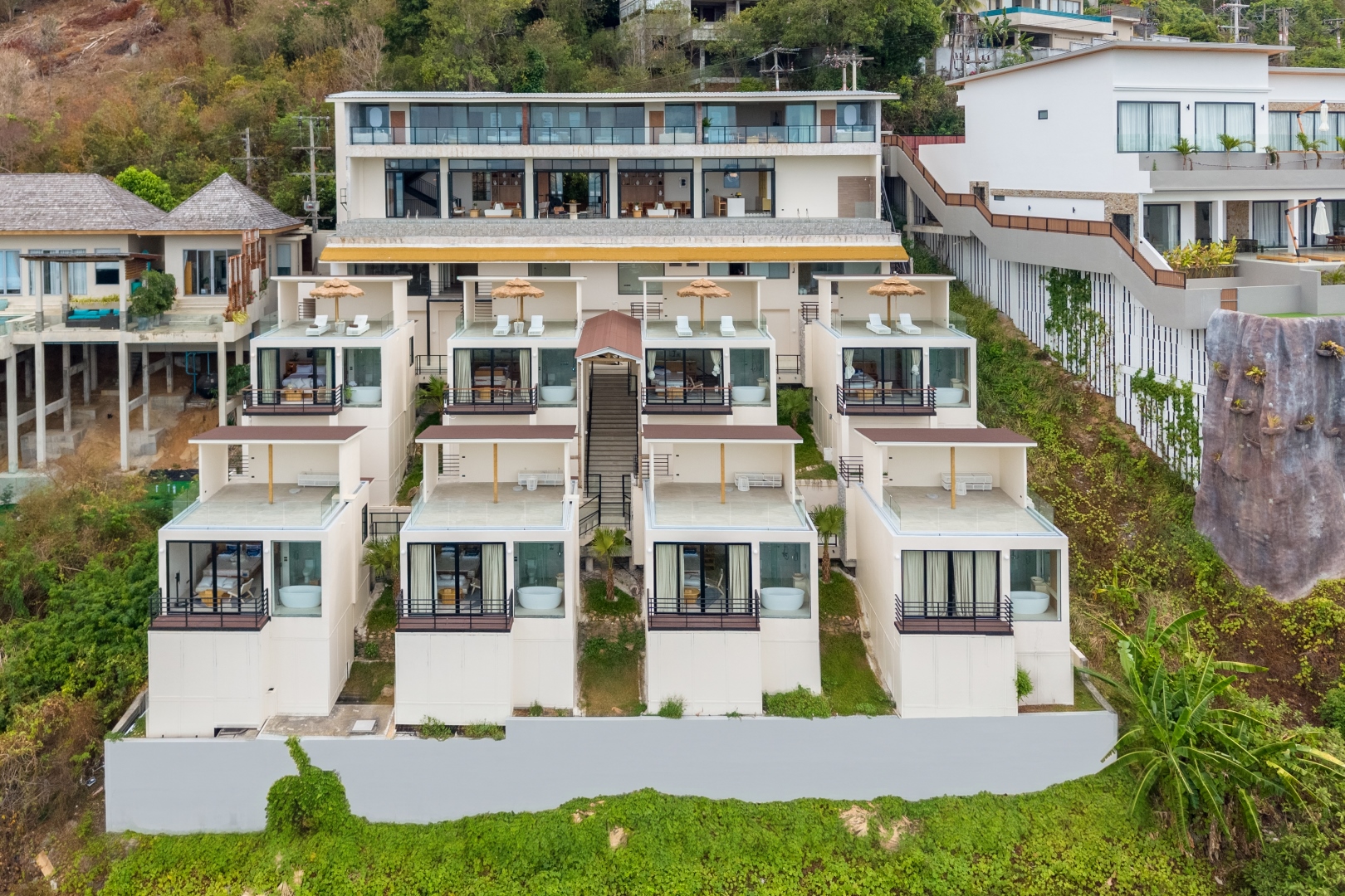 Aerial of the property